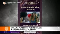 Yahaira nominada a Premios lo Nuestro por su tema 'La Cantante'