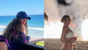 Yahaira Plasencia celebró sus 31 años en el norte con fuegos artificiales / Instagram