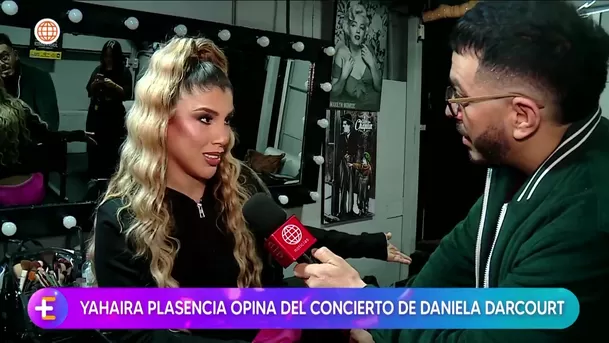Yahaira Plasencia explica lo ocurrido durante el concierto de Daniela Darcourt en Barcelona / Más Espectáculos Yahaira Plasencia explica lo ocurrido durante el concierto de Daniela Darcourt en Barcelona / Más Espectáculos