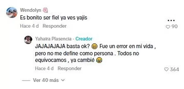 Inesperado comentario a Yahaira Plasencia y la respuesta de la salsera / TikTok: yahairaplasenciatiktok Inesperado comentario a Yahaira Plasencia y la respuesta de la salsera / TikTok: yahairaplasenciatiktok