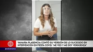 Yahaira Plasencia hizo su descargo tras realizar fiesta covid en Cieneguilla. América Noticias