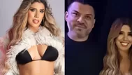 Yahaira Plasencia llegó con Don Diablo a fiesta de Peter Fajardo