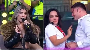 Yahaira Plasencia reaccionó a coqueteos de Pancho y Rosángela / AméricaTV