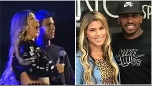 Yahaira Plasencia fue sorprendida con un comentario sobre Farfán durante un show. Fuente: TikTok/ @mariinaaaac