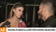 Yahaira Plasencia reveló que lloró tras derrota de Perú ante Francia