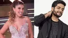 Yahaira Plasencia se lució muy enamorada de Jair Mendoza en fiesta de productor de EEG