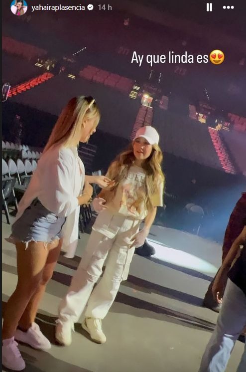 Yahaira Plasencia y Thalía en Las Vegas antes de los Latin American Music Awards 2024 / Instagram
