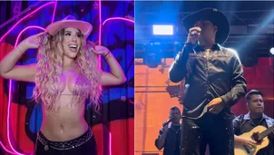 La salsera tuvo la oportunidad de compartir escenario con el intérprete de música popular colombian. Video: TikTok