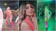 Yahaira Plasencia sorprendió con sensual baile sobre el escenario