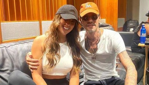 Yahaira Plasencia junto a Marc Anthony tres años atrás | Instagram