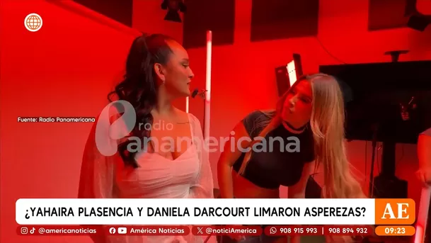 ¿Daniela Darcourt y Yahaira Plasencia ya son amigas? / Radio Panamericana 