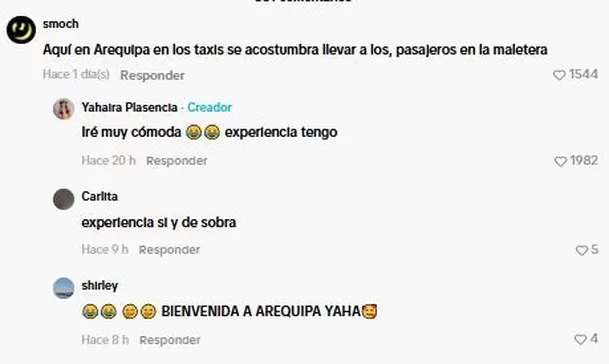Yahaira Plasencia responde con ironía a usuario que le recordó su polémico episodio en la maletera / TikTok: yahairaplasenciatiktok