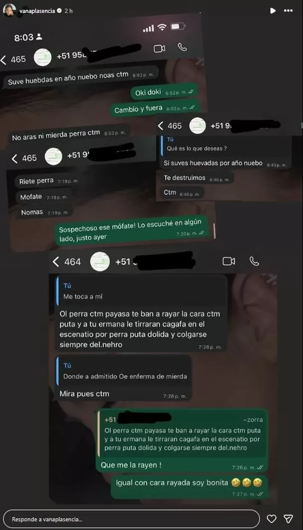 Amenazan con atacar a Yahaira Plasencia en el escenario y a su hermana tras polémica con Maryto / Instagram