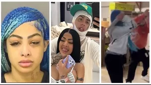 Yailin fue arrestada por agredir y amenazar a Tekashi. Fuente: Instagram