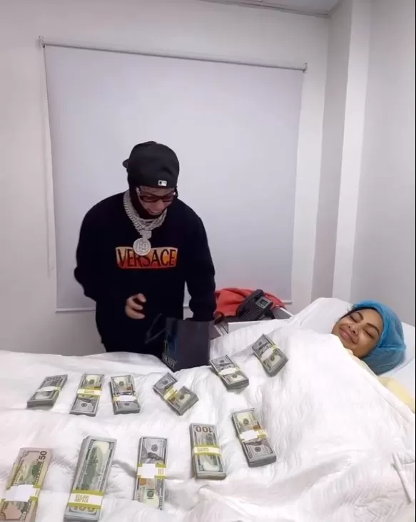 Yailin ‘La más viral’ cumplió 21 años internada en hospital y Tekashi 69 la sorprendió con tremendos lujos