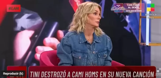 Yanina Latorre contando que la llamaron de Perú | Imagen: LAM Yanina Latorre contando que la llamaron de Perú | Imagen: LAM