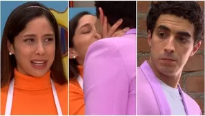 Yesenia lloró cuando Jimmy la llamó Alessia tras besarla. Fuente: AméricaTV