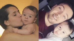 Julián Zucchi y Yiddá Eslava dedicaron un adorable mensaje a su hijo 