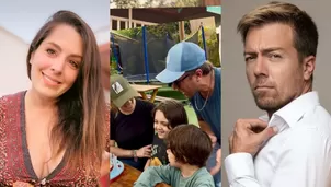 Yiddá Eslava y Julián Zucchi juntos por cumpleaños de su hijo / Instagram 