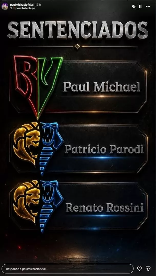 Youna sorprende al apoyar a Paul Michael, rival de Renato Rossini Jr. tras sentencia en EEG / IG:  paulmichaeloficial