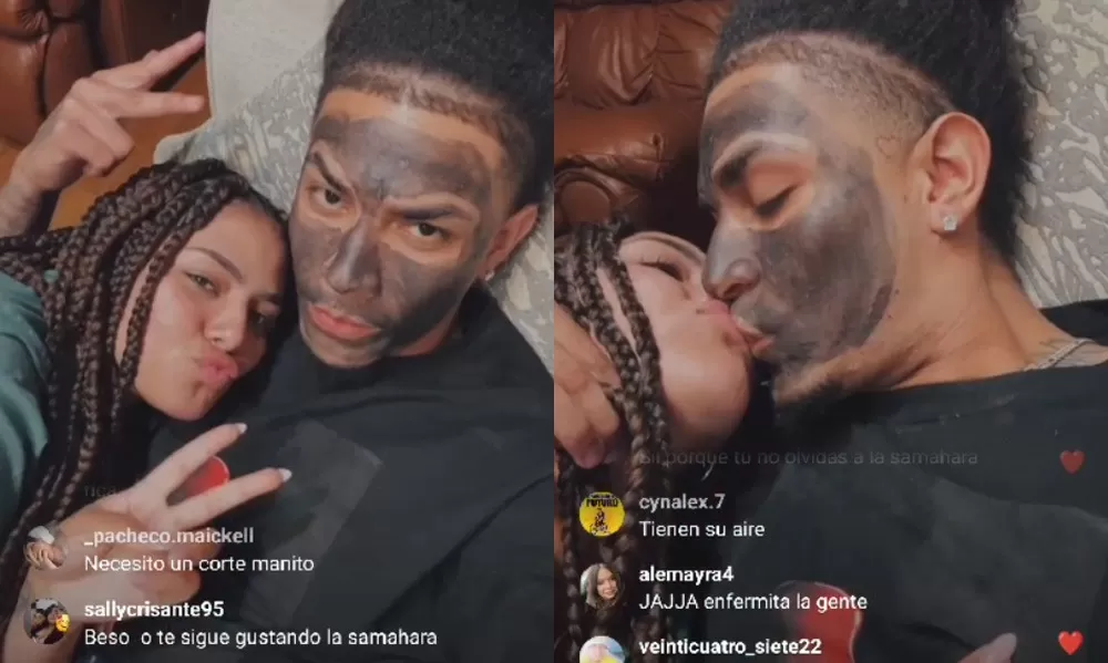  Youna confirmó relación con Melody Cortéz vía una transmisión en vivo. Fuente: Instagram