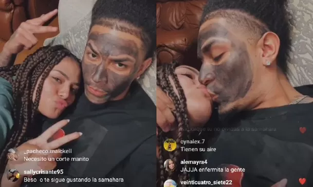 Youna confirmó relación con Melody Cortéz vía una transmisión en vivo. Fuente: Instagram Youna confirmó relación con Melody Cortéz vía una transmisión en vivo. Fuente: Instagram