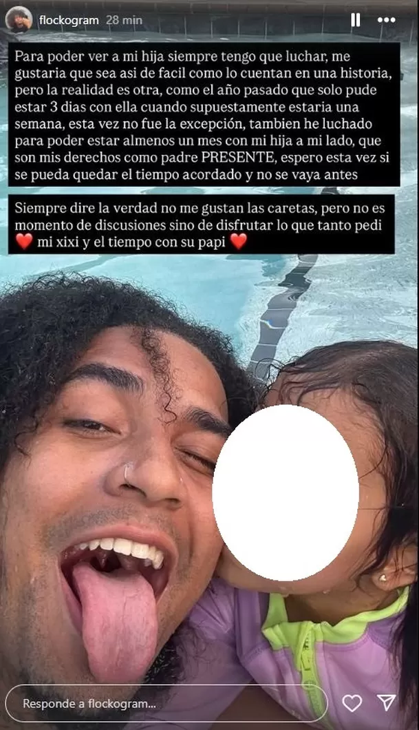 Youna le hizo aclaración a Samahara Lobatón por viaje de su hija a Estados Unidos / Instagram
