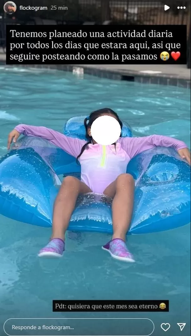 Youna desea pasar más tiempo con la pequeña Xianna, fruto de su relación con Samahara Lobatón / Instagram