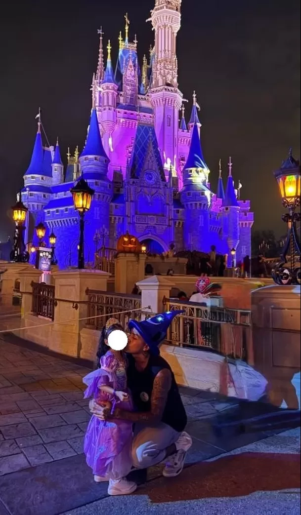 Youna cumplió uno de sus sueños: llevar a su hija a Disney / Instagram