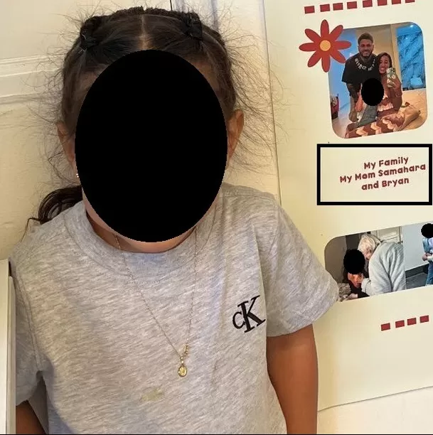 Samahara prefirió colocar a Bryan como inagen paterna de su menor hija/Foto: Instagram Samahara prefirió colocar a Bryan como inagen paterna de su menor hija/Foto: Instagram