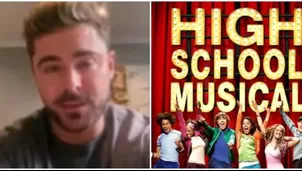 El actor que dio vida a Troy Bolton participó de un reencuentro virtual con sus excompañeros de High School Musical