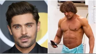 Zac Efron luce irreconocible con cabello largo y súper musculoso para su nuevo papel. Foto: Daily Mail