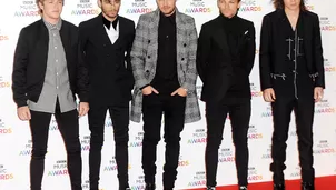 One Direction con Zayn Malik. Foto: Getty Images