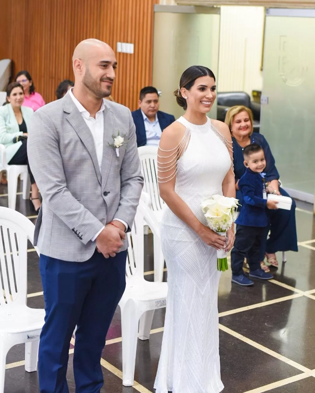 La pareja piensa contraer matrimonio religioso más adelante / IG Liz Mariana Godoy