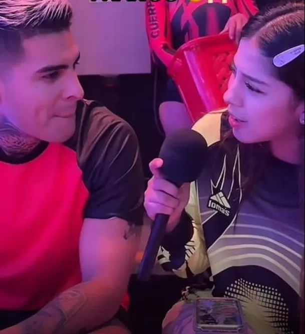 Zully hizo una transmisión en vivo desde 'Esto es Guerra' y conversó con Paul Michael / Captura