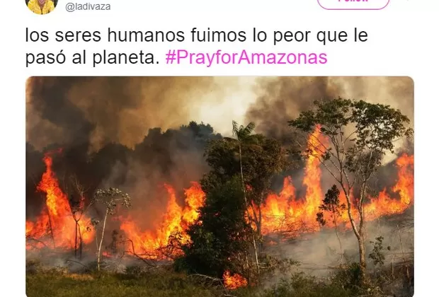 Estas son las fotos falsas que desinforman sobre los incendios en la Amazonía