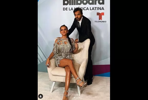 Eugenio Derbez celebra reciente gala de los Billboard junto a Isabela Moner