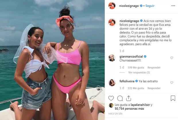 Evaluna Montaner: la hija de Gianmarco fue a su despedida de soltera y la pasaron así