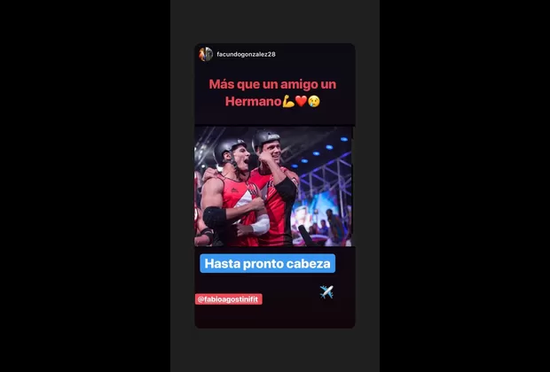 Facundo González y Fabio Agostini