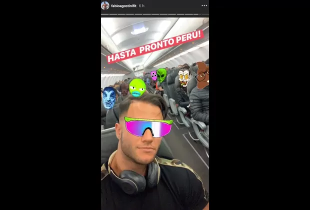 Fabio Agostini se fue del Perú después de cinco años