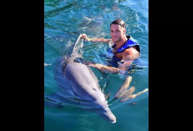 Fabio Agostini y Austin Palao la pasan así en su viaje a Cancún