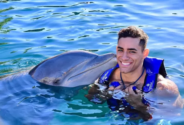 Fabio Agostini y Austin Palao la pasan así en su viaje a Cancún