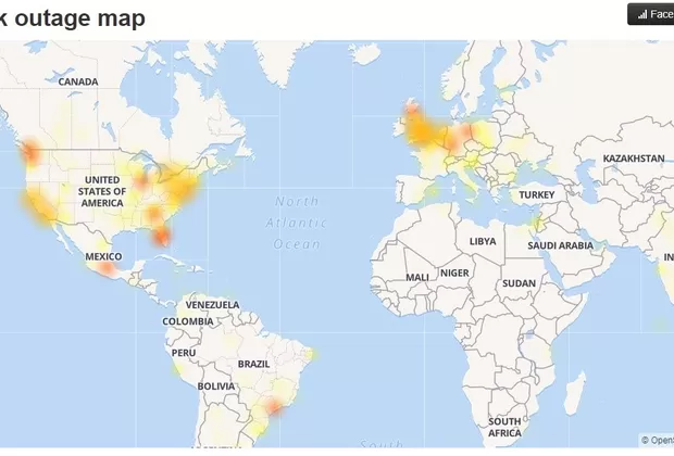 Facebook: cientos de usuarios reportan problemas con la red social