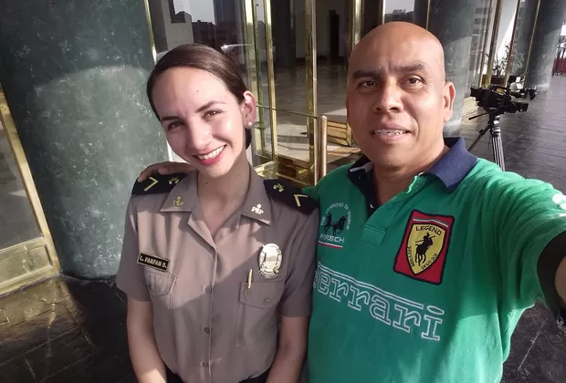 Facebook: conoce a la policía que quiere ser la próxima Miss Sudamérica