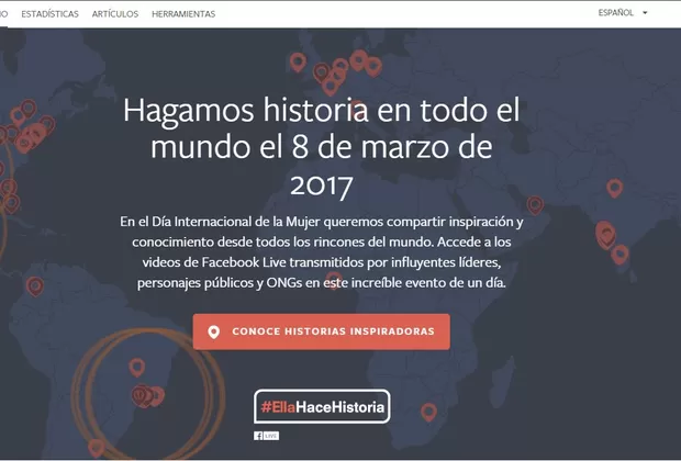 Facebook te invita a compartir tu historia en el Día de la Mujer