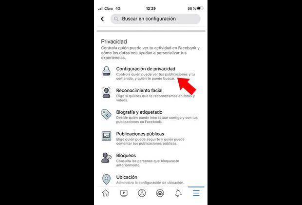 faceboook bloquear solicitudes de amistad de desconocidos 