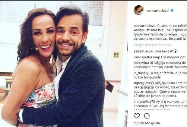 La Familia P. Luche: Consuelo Duval publica foto con Derbez y remece redes