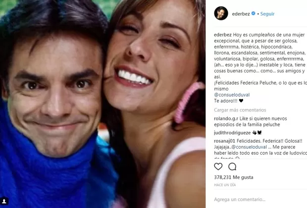 La Familia P.Luche: el emotivo mensaje de 'Ludovico' a 'Federica' por sus 50 años