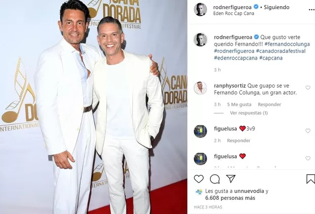 Fernando Colunga asistió a importante festival de Punta Cana y deslumbró a todos