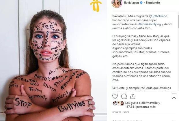 Flavia Laos bullying